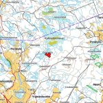 Maastokartta Talvitienkorpi-metsätilasta