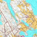 Maastokartta jossa näkyy Kulmalan metsätilan sijainti Ikaalisten Kartussa