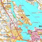 Maastokartta jossa näkyy Kulmalan metsätilan sijainti lähellä Valtatie 3:a