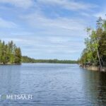 Laaja järvimaisema Puulavedelle omarantaiselta tontilta