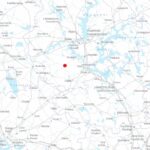 Kartta myytävästä Tuomisto-nimisestä metsätilasta Urjalan Pynnässä