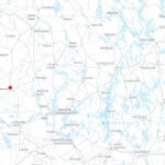 Suomen kartta näyttää myytävän Reuhto-metsätilan sijainnin Kankaanpäässä Satakunnassa.