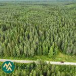 Ilmakuva laajasta viiden metsätilan kokonaisuudesta Ilomantsin Sianvaarassa