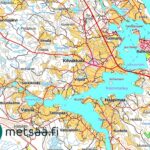 Kotirannan määräalan sijainti Ikaalisten keskustaan ja Kilvakkalaan nähden