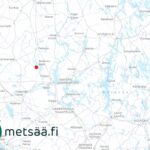 Kotkan metsätilan sijainti Ikaalisissa Pirkanmaalla Suomen kartalla
