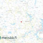 Myytävän Kauppilan metsätilan sijainti Pirkanmaalla